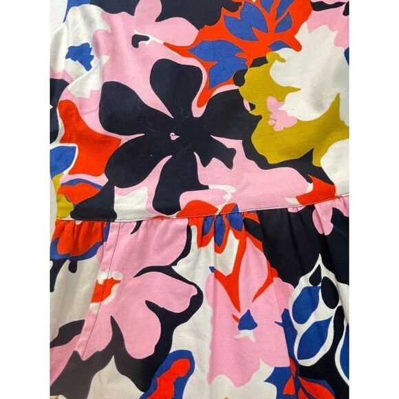 Anthropologie Whit Two Floral Open Back Dress Women's size 0 - Picture 5 of 6